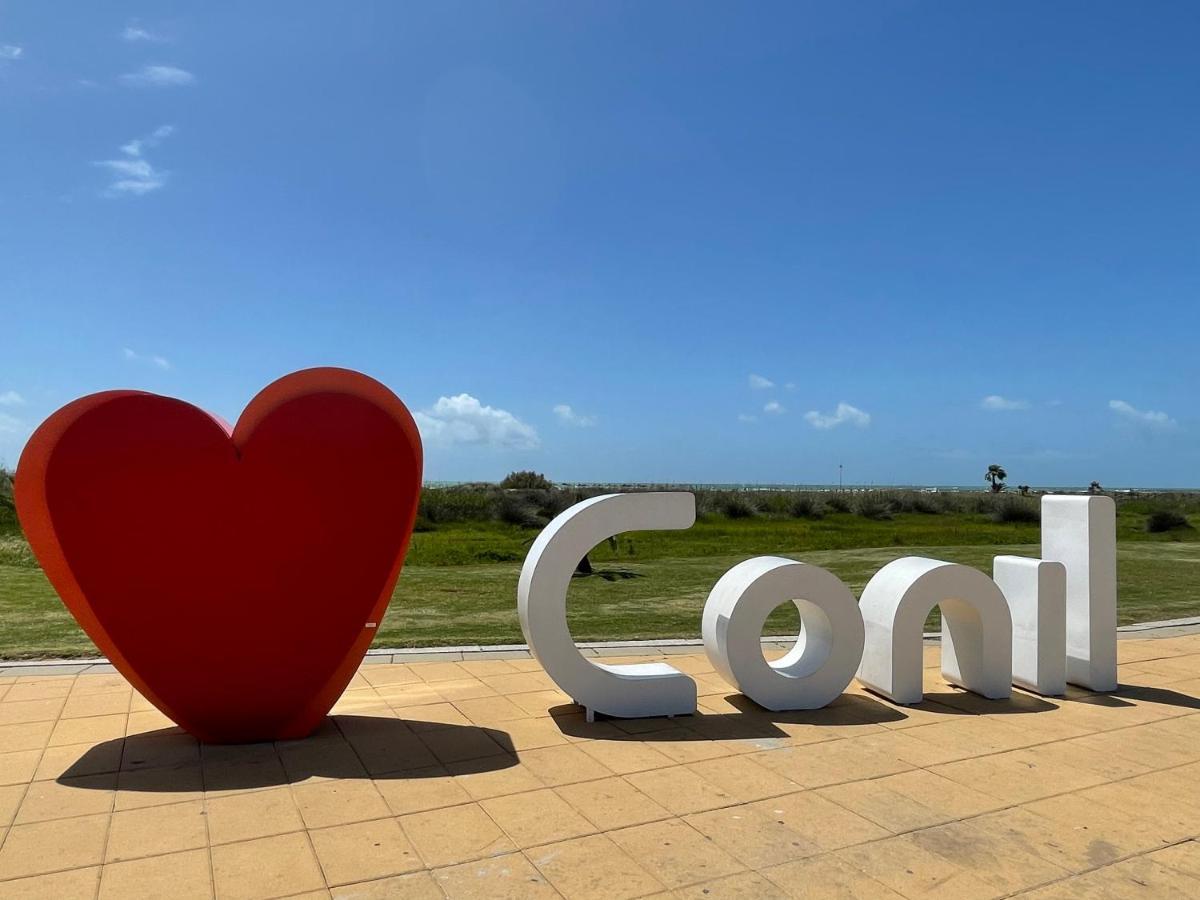 Apartamento Conil Playa & Centrico, Con Aire Acond Y Wifi -Solo Familias Y Parejas- โกนิล เด ลาฟรอนเตรา ภายนอก รูปภาพ